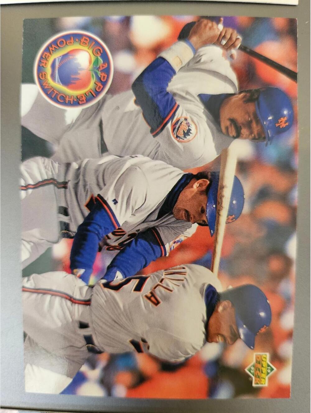 1993 Upper Deck #484 EDDIE MURRAY, HO JO, BOBBY BONILLA New York Mets